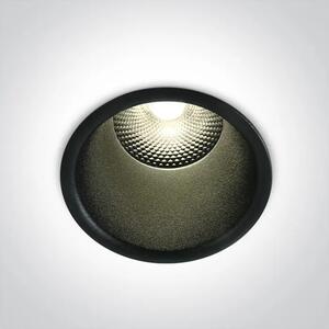 UGRADBENA SVJETILJKA LED/15W/3000K/1275lm/24°/230V CRNA DM10115FD/B/W