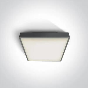 PLAFONJERA LED 1×E27/18W/PLC/230V IP65 ANTRACIT DM67282E/AN