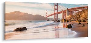 Slika - Golden Gate Bridge (120x50 cm)
