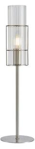 TUBO STOLNA LAMPA 50CM SATIN NICKEL/CLEAR E14 MA108557