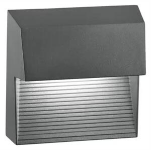 KRYPTON VANJSKA ZIDNA SVJETILJKA LED 6W/3000K/751lm/IP54/TAMNO SIVA NL752250