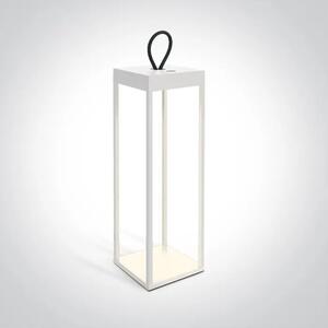 STAJAĆA SVJETILJKA LED 2,2W CCTV RECHARGEABLE USB IP65 DIMM BIJELA DM67530B/W