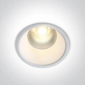 UGRADBENA SVJETILJKA LED/15W/3000K/1275lm/24°/230V BIJELA DM10115FD/W/W