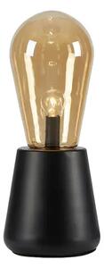 BROOKE STOLNA LAMPA AMBER/CRNA E14 MA108416