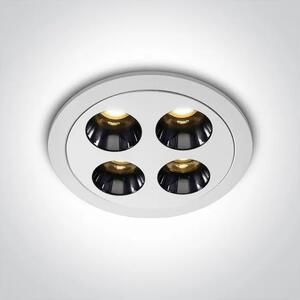 UGRADBENA SVJETILJKA LED 10W WW IP20 38deg 230V DARK LIGHT BIJELA DM10110H/W/W