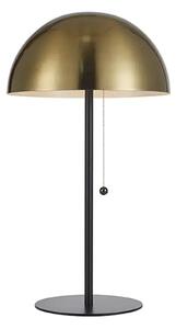 DOME STOLNA LAMPA CRNA/STARO ZLATO E14 MA108257