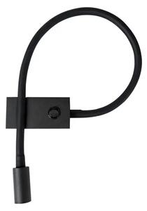 GENEVA ZIDNA LAMPA LED 3 WattW/3000K/190lm/IP20/CRNA NL8126582
