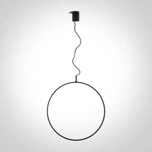 CRNI PRSTEN VISILICA 60cm 30W WW IP20 230V DIMMABLE DM63152B/B/W