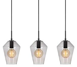 RETRO VISILICA 3L BLACK/SMOKE E27 MA107132