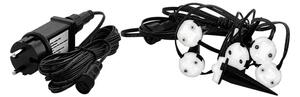 VANJSKA/PODNA/6, LED 6X0,4W, IP65, CRNA SPINETOLI 2 900117