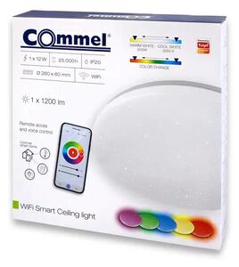 407-801 LED smart WiFi plafonjera 12W, 1 x 1200 lm, promjer 260 mm, zvjezdano ne 3856024403603