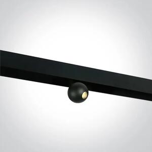 ŠINSKI REFLEKTOR MAGNET 7W/3000K/48V IP20 CRNI DM42134/B/W