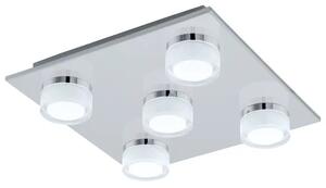 PLAFONJERA 5xLED 5X7,2W, 5X570lm, KROM/BIJELA ROMENDO 1 96544