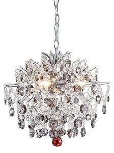 HIDDEN GEM LUSTER 3L CHROME/CLEAR/SMOKE E14 MA107416