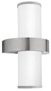 VANJSKA ZIDNA LAMPA 2x E27 ČELIK/SREBRO BEVERLY 86541
