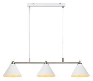 KLINT VISILICA 3L WHITE/STEEL E14 MA108075
