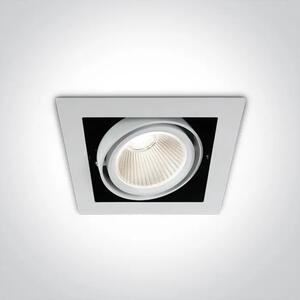 UGRADBENA SVJETILJKA COB LED 30W CW 38deg 230V BIJELA DM51130/W/C
