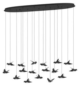 VISILICA/17, LED 17X3W, 6460lm, D-1480, CRNA PARATEBUENO 390353