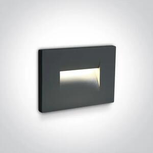 UGRADBENA SVJETILJKA LED/3,6W/3000K/85lm/44°/240V IP65 ANTRACIT DM68064/AN/W
