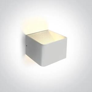 ZIDNA SVJETILJKA LED 6W/3000K/400lm IP20 BIJELA DM67466A/W/W