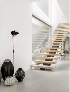 GETI ZIDNA LAMPA E14 /IP20/MATT CRNA & ZLATNA NL9555806