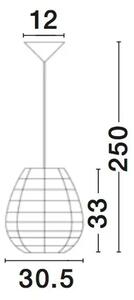 GRIFFIN VISILICA E27 /IP20/SMEĐA NL9587131