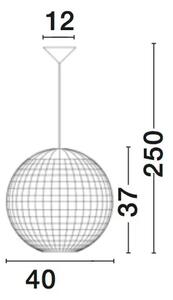 GRIFFIN VISILICA E27 /IP20/OSUŠENA TRAVA NL9587121