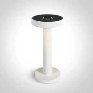 STOLNA SVJETILJKA LED/2,5W/120lm/2700-3000K DIMM. USB 6,5h PUNJENJE/10h RAD IP65 DM61092/W