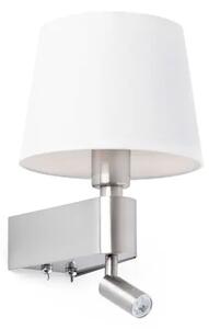 ROOM WHITE ZIDNA SVJETILJKA WITH LED READER 2700K FR29976
