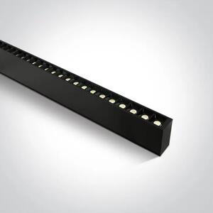UGRADBENA SVJETILJKA CRNA 48pcs SPOTS UGR17 40W CCTV PV 230V DARK LIGHT DM38150B/B/V