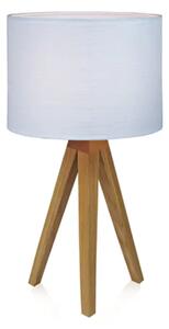 KULLEN STOLNA LAMPA 1L 22,5CM OAK/WHITE E14 MA104625