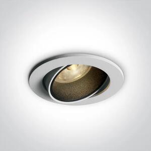 UGRADBENA SVJETILJKA LED/7W/3000K/550lm/35°/700mA IP20 BIJELA DM11107K/W/W
