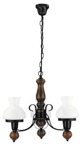 PETRONEL LUSTER E27 3X MAX 60/MAT CRNA/IP20 RA7078