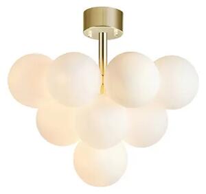MERLOT PLAFONJERA 13L BRASS/WHITE G9 MA107912