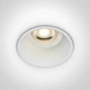 UGRADBENA SVJETILJKA 1×GU10/50W/MR16 SEMI TRIMLESS IP20 BIJELA DM10105TG/W