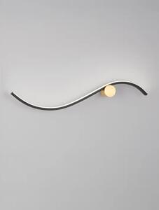 KIMA ZIDNA LAMPA LED/3000K/14W/880Lm/ZLATNA & BLACK NL9006095