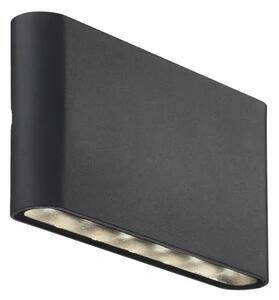 KINVER ZIDNA SVJETILJKA CRNA LED IP54 84181003