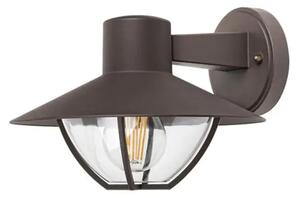 AlmADA VANJSKA ZIDNA SVJETILJKA E27 1X MAX 10/BRAUN/IP44 RA7884