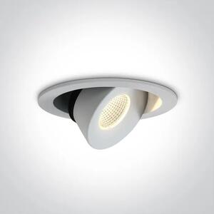UGRADBENA SVJETILJKA LED/12W/3000K/1100lm/36°/350mA BIJELA DM11113E/W/W