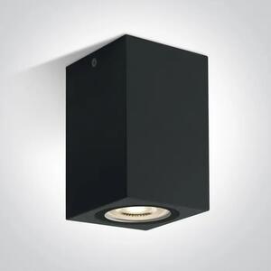 STROPNA SVJETILJKA 1×GU10/10W/230V IP65 CRNA DM67142D/B