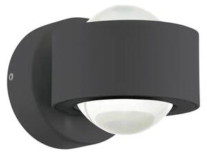 ZIDNA LAMPA 2x2X2,5W, X*460lm, ANTRACIT ONO 2 96049