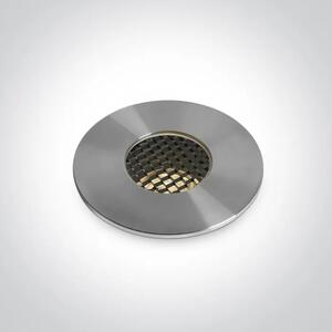 PODNA LED UGRADBENA SVJETILJKA 6,5W WW IP67 HONEYCOMB DARK LIGHT 700mA ALUMINIJ DM69068CH/W