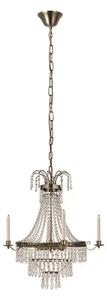 MARIELUND CROWN LUSTER 3L ANTIQUE/MC E14 MA105157