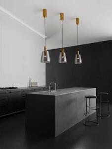 IMATIA VISILICA LED /3000K/7W/192Lm/BRASS GOLD & SMOKY NL9236391