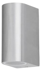 CHILE VANJSKA ZIDNA SVJETILJKA GU10 2X MAX 35/STRUGANI ALUMINIJ/IP44 RA8034
