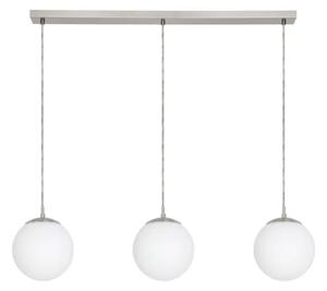 VISILICA 3xE27 NIKL-MAT/BIJELE KUGLE RONDO 900395