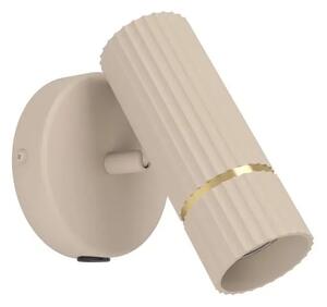 ZIDNA LAMPA 1xLED GU10,5W, BOJA PJESKA/MESING CAMINIA 901153