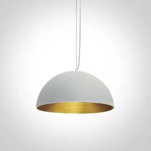 VISILICA BIJELA E27 BRASS REFLEKTOR FI60 DM63022/W/BS
