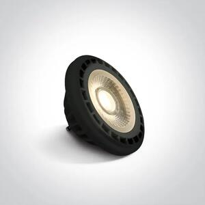 LED ŽARULJA AR111/GU10/13W/3000K/1200lm/45*/CRNA DM7315GB/W/45