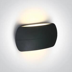 ZIDNA SVJETILJKA LED/2×6W/3000K/2x420lm/230V/IP54 ANTRACIT DM67378A/AN/W